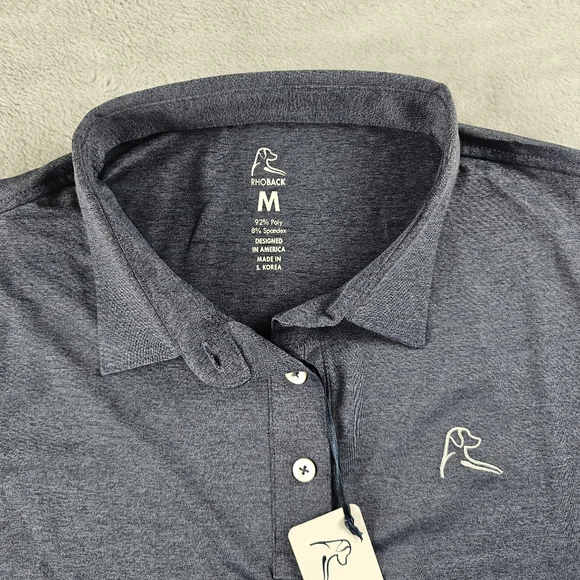 NWT Rhoback Women's Golf Performance Polo The Annapolis Size Medium - Picture 2 of 14
